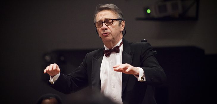 Leonid Grin director titular de la Orquesta Sinfónica de Chile. foto ceac