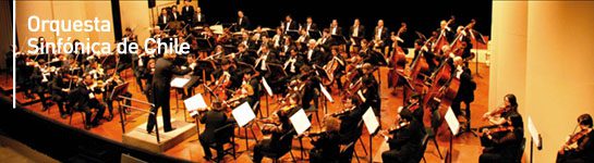 Orquesta Sinfónica de Chile. foto ceac