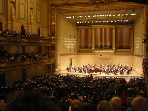 Orquesta Sinfónica de Boston. foto musicadenota