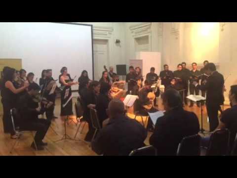 Grupo Cámara Boecio, Coro y Orquesta en otro concierto. foto youtube