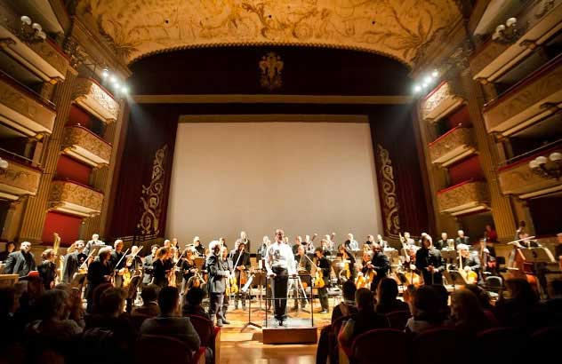 Orquesta de la Toscana, en otra presentación. foto iicsantiago